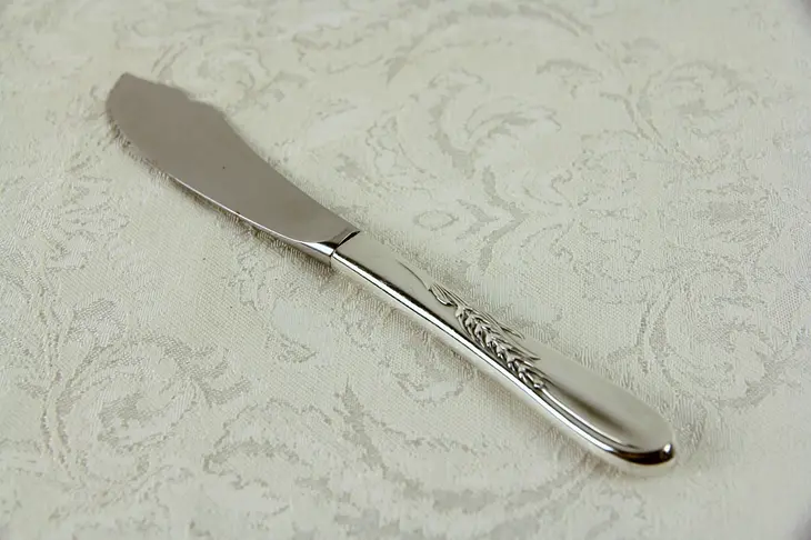 Reed & Barton Wheat Sterling Silver Master Butter Knife
