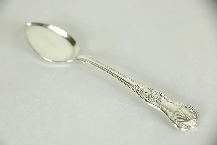 Silverplate Vintage Sweetmeat Serving Spoon #24142