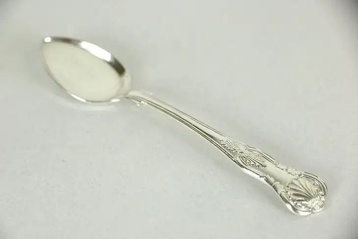 Silverplate Vintage Sweetmeat Serving Spoon #24142