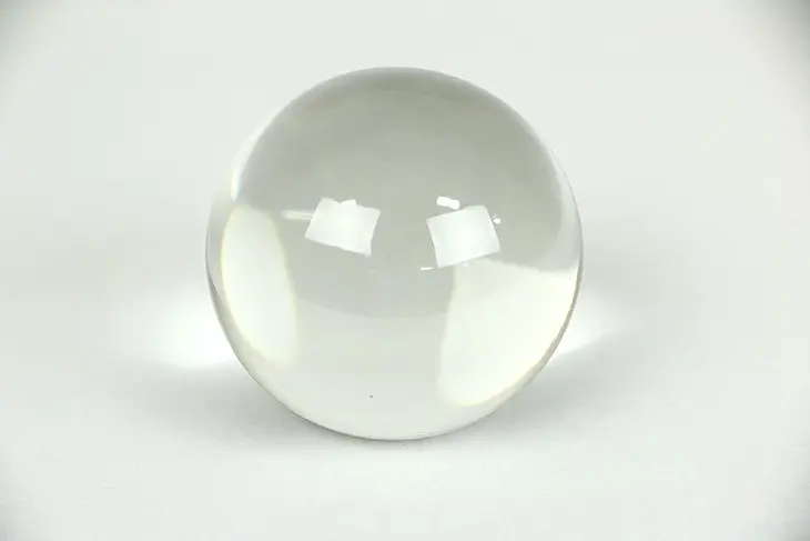 Spherical Ball Crystal Paperweight