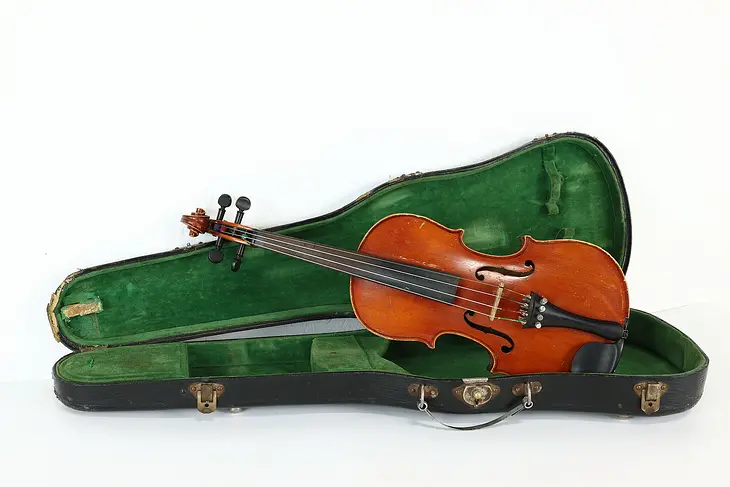 Student Vintage Spruce & Maple College Violin and Case, Amati #40696