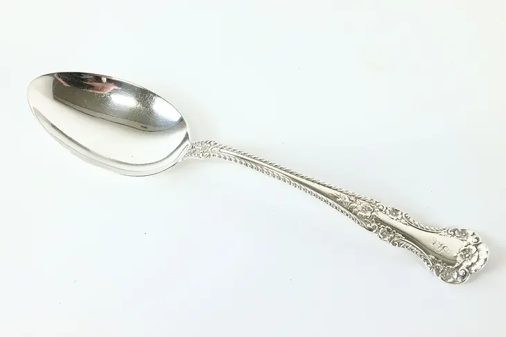 Sterling Silver Cambridge Antique Serving Spoon Gorham, Monogram #40724