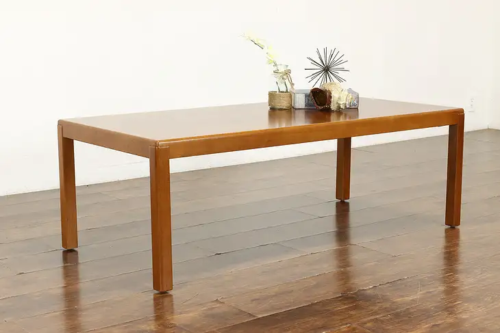 Midcentury Modern Teak 60s Vintage Danish Coffee Table, Vejle Stole #41067