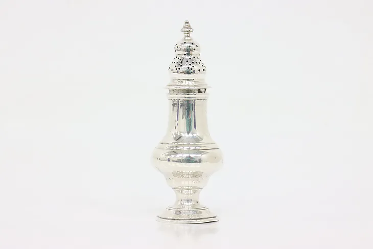 Victorian Antique Sterling Silver Salt Pepper Cinnamon Shaker, C & Co. #44005