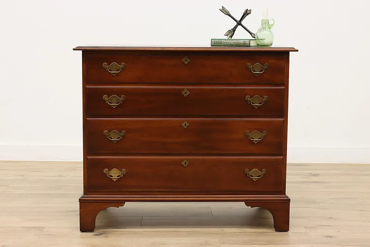 Georgian Design Vintage Cherry Dresser or Chest, Statton #44487
