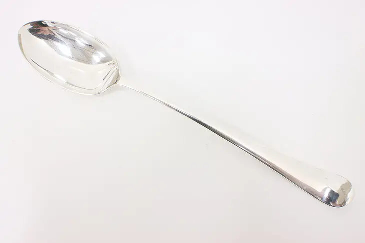 Traditional Vintage Silverplate 13" Dressing or Stuffing Serving Spoon #44976