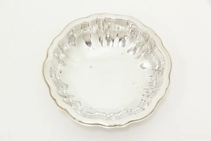 Silverplate Vintage Nut, Mint or Jewelry Bowl, Rogers #46776