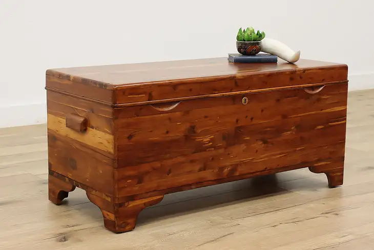 Midcentury Modern Vintage Cedar Chest Coffee Table Lane #46040