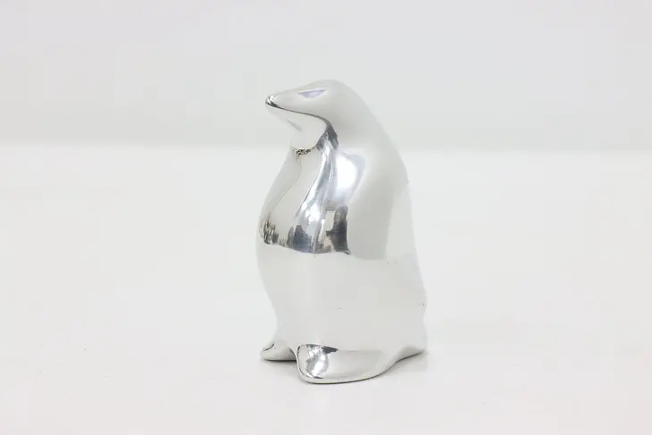 Hoselton Vintage Aluminum Penguin Sculpture #47982