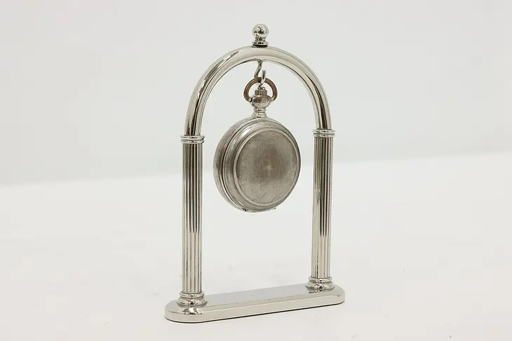 Classical Vintage Nickel Pocket Watch Stand #47663