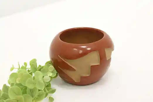 Santa Clara Pueblo Native American Cutout Pottery, Suazo #49287