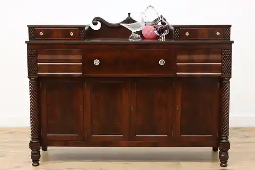 Empire Design Antique Mahogany Sideboard or Server, Kimp #48288