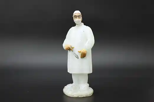 Doctor Surgeon Czech Art Glass Sculpture Zelezny Brod Sklo #47610