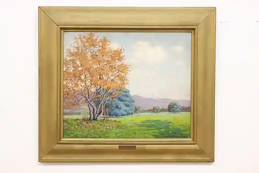 California Landscape Antique Original Painting Butler 41.5" #54643