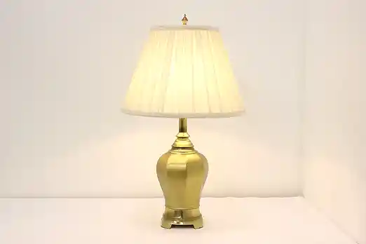 Traditional Vintage Brass Table or Desk Lamp, Ethan Allen #55182
