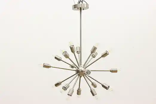 Midcentury Modern Design Sputnik Nickel Light Fixture #51226