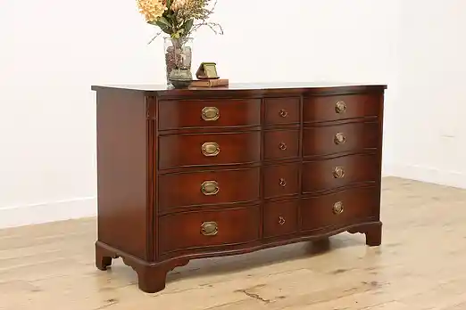 Georgian Vintage Mahogany Dresser or Chest, Morganton #56188
