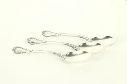 Chantilly Gorham Sterling Silver Group of 3 Engraved Teaspoons #32469