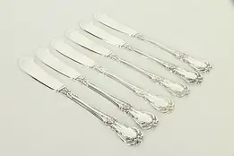 Sterling Silver Towle Old Master Set of 6 Appetizer or Butter 5 1/2" #32824