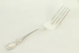 Sterling Silver Towle Old Master Meat Serving Fork 8 1/4" #32830