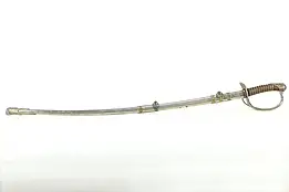 Ceremonial Antique Sword & Sheath, Henderson Ames, Germany, 0dd Fellows #34548