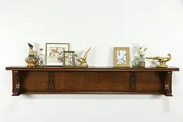 Renaissance Carved Antique Oak Dutch Architectural Fragment, Mantel #35695