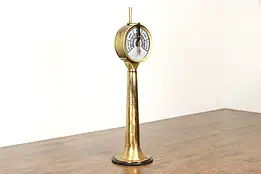 Brass Nautical Antique Ship Engine Room Telegraph Signal, Cory NY #36609