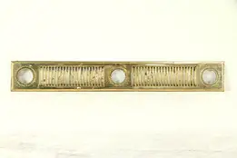 Bronze Antique Bank Desk or Architectural Salvage Light Fixture Mount? #31183