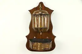 Copper Antique Lavabo Set, Wall Mount Water Tank & Wash Basin #32588