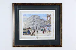 North Water & Wis, Milwaukee 1851, Numbered Print, Lynn Casper #33449