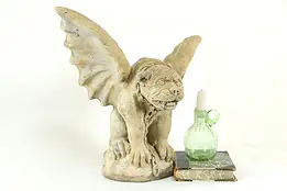 Gargoyle Cast Concrete Garden Ornament Sculpture WEBO #33473
