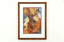 Autumn Encounter Original Oil Pastel Picture, Bruce Bodden 26" #35730