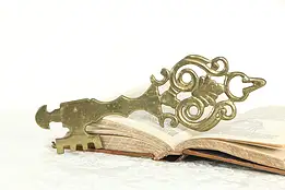 Brass Vintage Giant 10" Key #36236