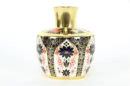 Old Imari Vase or Sake Bottle, English Royal Crown Derby #36558