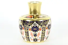 Old Imari Vase or Sake Bottle, English Royal Crown Derby #36559