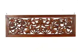 Carved Asian Vintage Architectural Relief Panel or Screen, Birds #38231