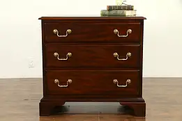 Mahogany Small Chest, End Table or Nightstand, Henkel Harris 2000#31910