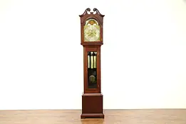 Mahogany Antique Grandfather Tall Case Clock, Westminster Chime #30937