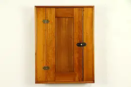 Cherry Antique Medicine Cabinet or Hanging or Countertop Cupboard #32229