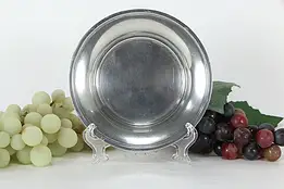 Pewter Antique Wine Bottle Tray or Coaster #36160