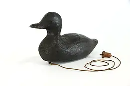 Carved Folk Art Farmhouse Antique Duck Decoy Sculpture #38084