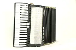 Tiara Vintage Italian Accordion Musical Instrument & Case #32052