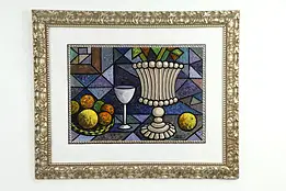 Still Life with Vase, Original Acrylic Painting, WI Artist Bruce Bodden #30820