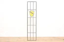 Architectural Salvage Antique Craftsman Leaded Stained Glass Window #42785