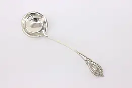 Sterling Silver Antique Sauce Ladle, Monogram #42834