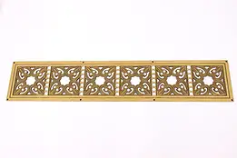 Bronze Antique Architectural Salvage Grill or Panel, St. Paul Courthouse #42821