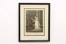 Cries of London Sweet China Oranges Antique 1800s Etching Wheatley, 24" #42849