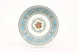 Wedgwood Turquoise Florentine China Vintage 5" Fruit Bowl #43722