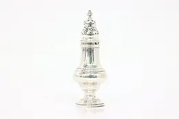 Victorian Antique Sterling Silver Salt Pepper Cinnamon Shaker, C & Co. #44005