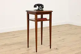 Arts & Crafts Mission Oak Antique Craftsman Nightstand, End or Lamp Table #43977